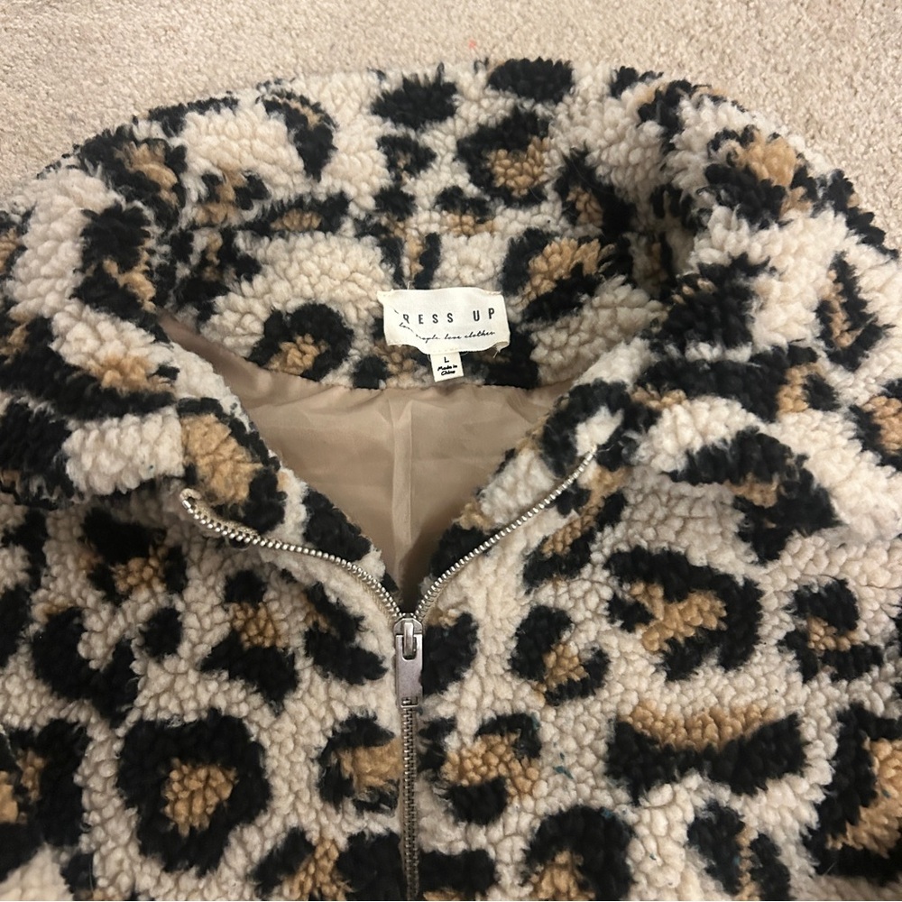 Leopard Print Jacket - image 2